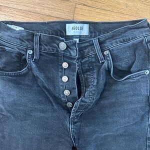 AGOLDE Black Jeans